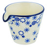 Polish Pottery Creamer 8 oz Twinkle In The Frost