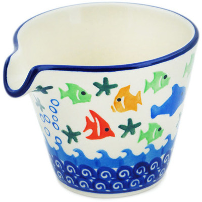 Polish Pottery Creamer 8 oz Under The Sea