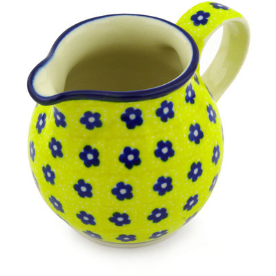 Polish Pottery Creamer Small Sunshine