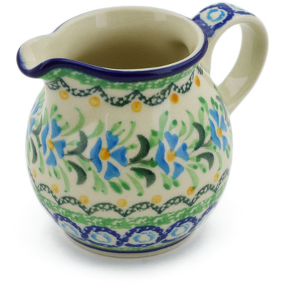 Polish Pottery Creamer Small Top Of The Morning UNIKAT