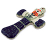 Polish Pottery Cross 5&quot; Peach Spring Daisy