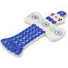 Polish Pottery Cross 7&quot; Sweet Day