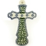 Polish Pottery Cross 8" Maia