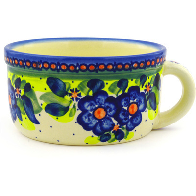 Polish Pottery Cup 20 oz Bright Buds