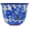 Polish Pottery Cup 3 oz Frosted Bouquet UNIKAT