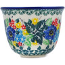 Polish Pottery Cup 3 oz Magnificent Surprise UNIKAT