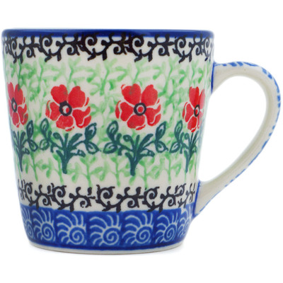 Polish Pottery Cup 3 oz Maraschino