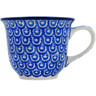 Polish Pottery Cup 6 oz Swimming