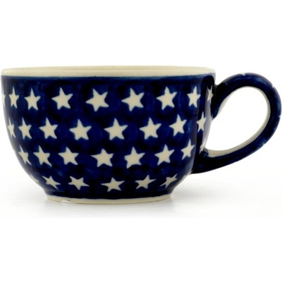 Polish Pottery Cup 7 oz America The Beautiful