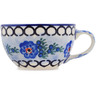 Polish Pottery Cup 7 oz Blue Delight UNIKAT