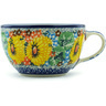 Polish Pottery Cup 7 oz Enchanted Spring UNIKAT