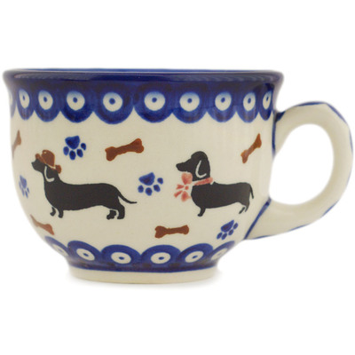 Polish Pottery Cup 8 oz