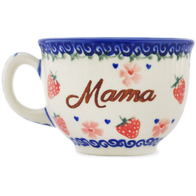 Polish Pottery Cup 8 oz