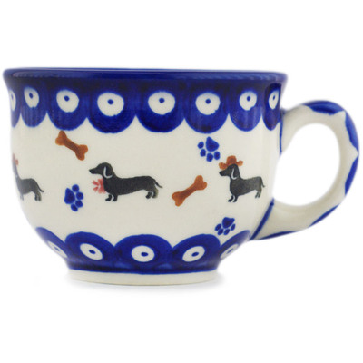 Polish Pottery Cup 8 oz