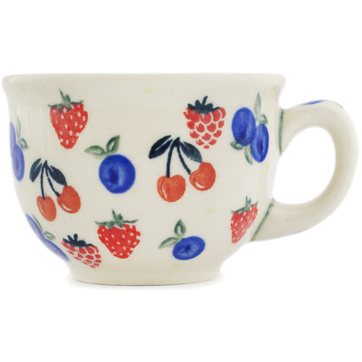 Polish Pottery Cup 8 oz