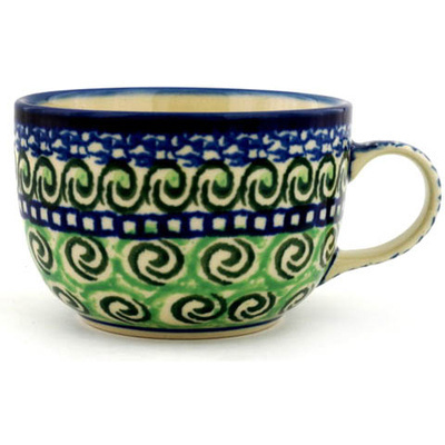 Polish Pottery Cup 9 oz