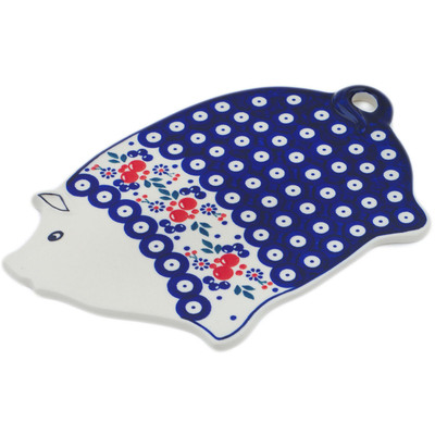 Polish Pottery Cutting Board 10&quot; Burst Of Berries
