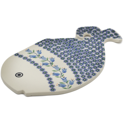 Polish Pottery Cutting Board 11&quot; Sweet Dreams