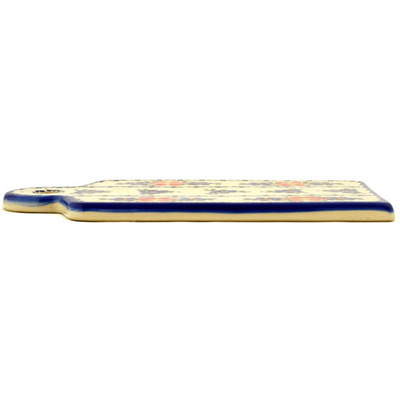 Polish Pottery Cutting Board 11&quot; UNIKAT