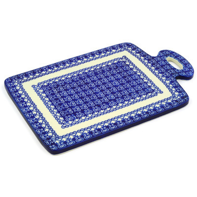 Polish Pottery Cutting Board 12"
