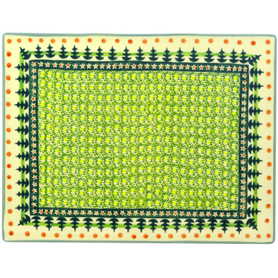 Polish Pottery Cutting Board 13&quot;