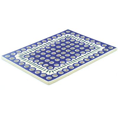 Polish Pottery Cutting Board 13&quot; Mosquito