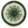 Polish Pottery Cutting Board 7&quot; Blue Daisy Circle