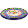 Polish Pottery Cutting Board 7&quot; Floral Puzzles UNIKAT