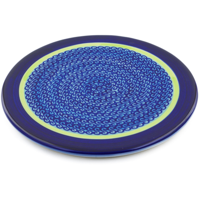 Polish Pottery Cutting Board 7" Midnight Eclipse