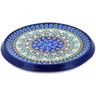 Polish Pottery Cutting Board 8&quot; Heart Vines UNIKAT