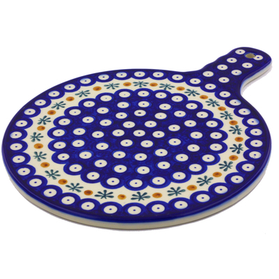 Polish Pottery Cutting Board 8&frac12;-inch Mosquito