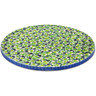 Polish Pottery Cutting Board 8&quot; Olive Grove UNIKAT