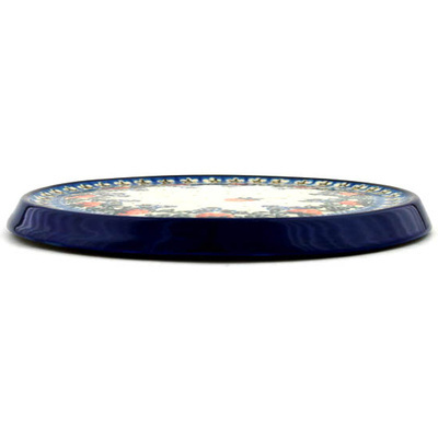 Polish Pottery Cutting Board 8&quot; Strawberry Fever