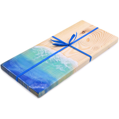 Wood Decorative Board 13&quot; Beach