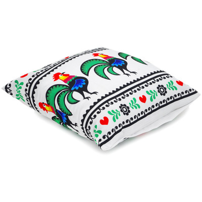 Textile Microfiber Decorative Pillow Rooster