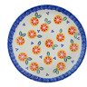 Polish Pottery Dessert Plate 7&frac12;-inch Citrus Craze