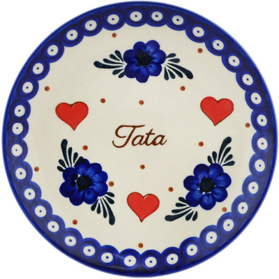 Polish Pottery Dessert Plate 7&frac12;-inch