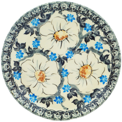 Polish Pottery Dessert Plate 7&frac12;-inch Innocence UNIKAT