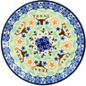 Polish Pottery Dessert Plate 7.5 inch Texas State