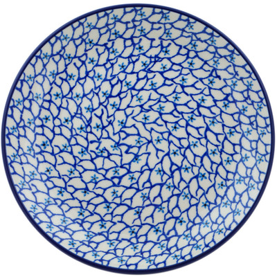 Polish Pottery Dessert Plate Bare Branches