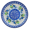 Polish Pottery Dessert Plate Birdy Babies