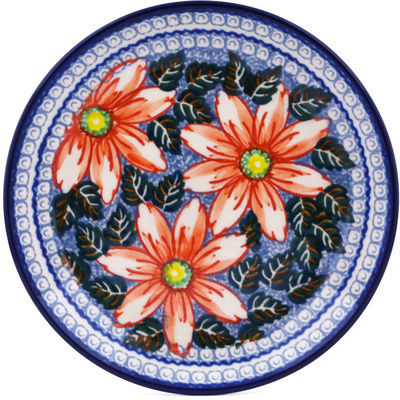 Polish Pottery Dessert Plate Bold Susan UNIKAT