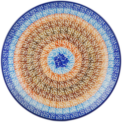 Polish Pottery Dessert Plate Branching Out