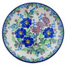 Polish Pottery Dessert Plate Byzantium Bliss UNIKAT