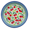 Polish Pottery Dessert Plate Cherry Sweet