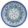 Polish Pottery Dessert Plate Circle Of Delicacy