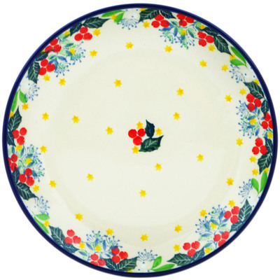 Polish Pottery Dessert Plate Classic Rowan