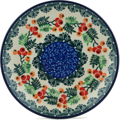 Polish Pottery Dessert Plate Currant Tomatoes