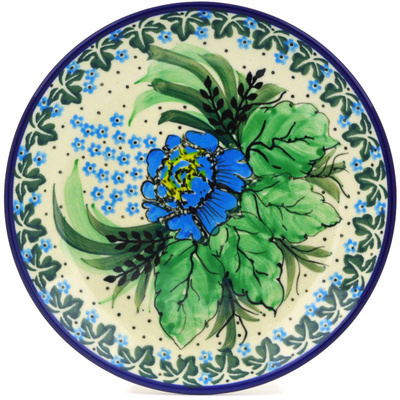 Polish Pottery Dessert Plate Daydream UNIKAT