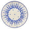 Polish Pottery Dessert Plate Delicate Wreath